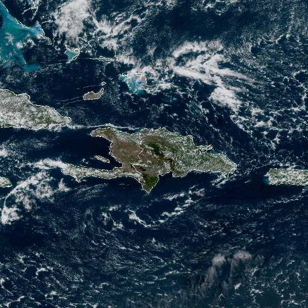 météo tropicale : Image satellite .
