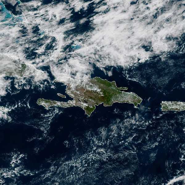 météo tropicale : Image satellite .