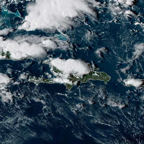 météo tropicale : Image satellite .