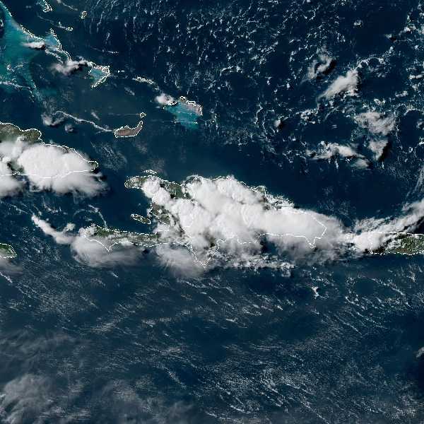 météo tropicale : Image satellite .