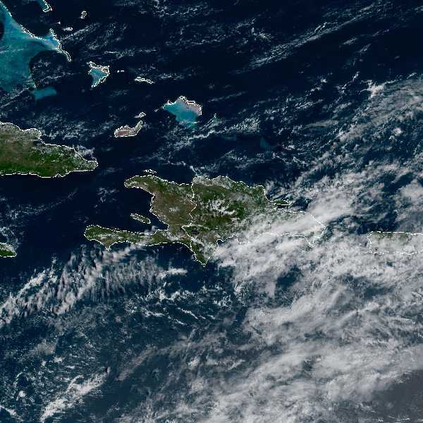 météo tropicale : Image satellite .