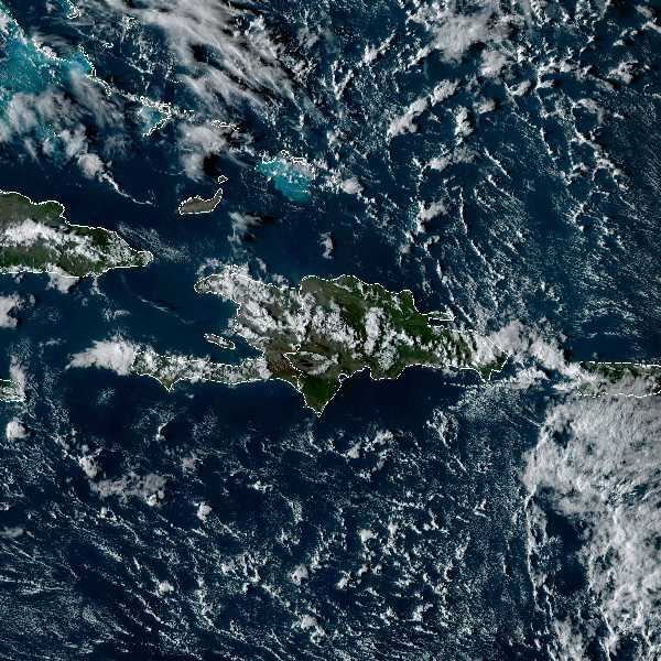 météo tropicale : Image satellite .