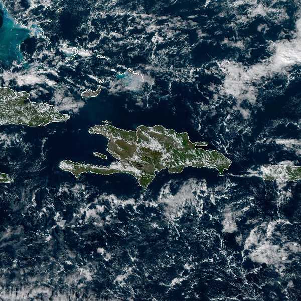 météo tropicale : Image satellite .