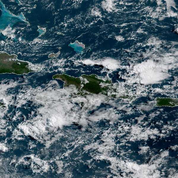 météo tropicale : Image satellite .