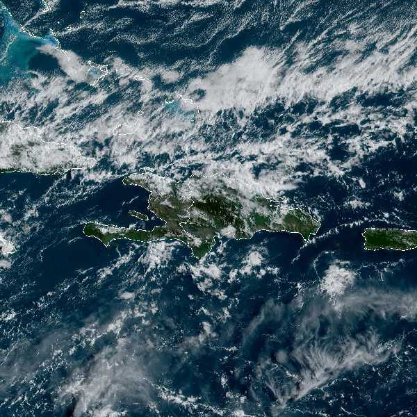 météo tropicale : Image satellite .