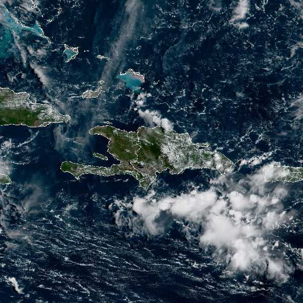 météo tropicale : Image satellite .