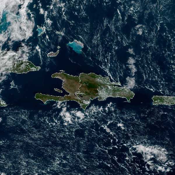 météo tropicale : Image satellite .