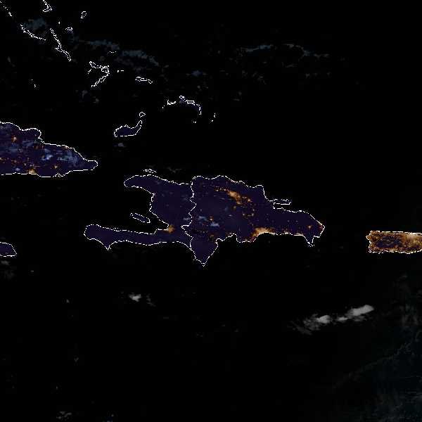 météo tropicale : Image satellite .