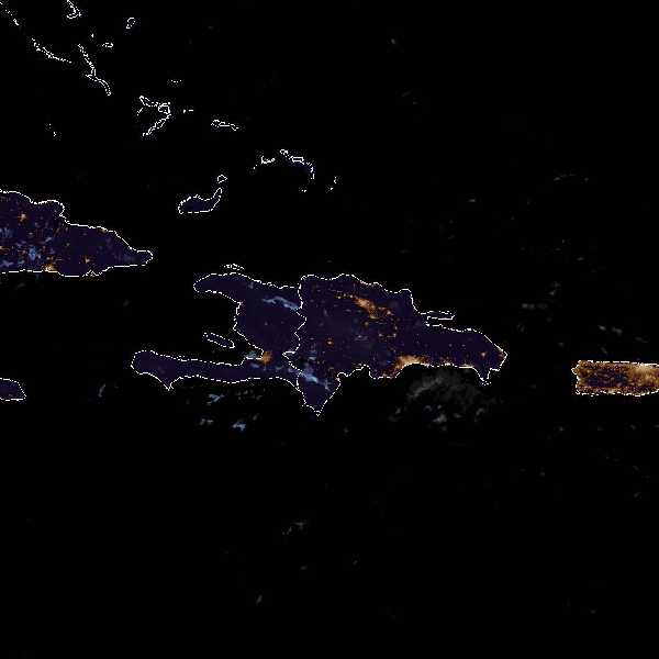 météo tropicale : Image satellite .