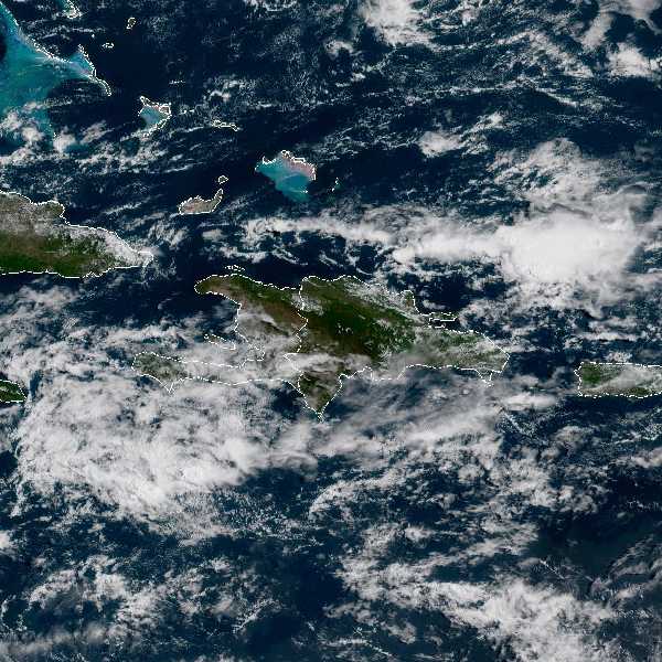 météo tropicale : Image satellite .