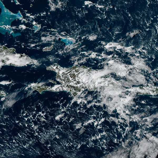 météo tropicale : Image satellite .