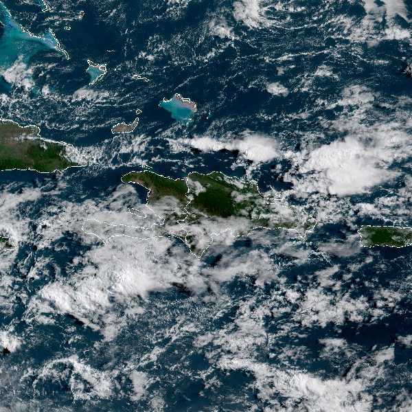 météo tropicale : Image satellite .