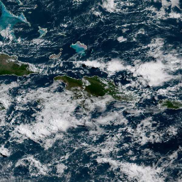 météo tropicale : Image satellite .