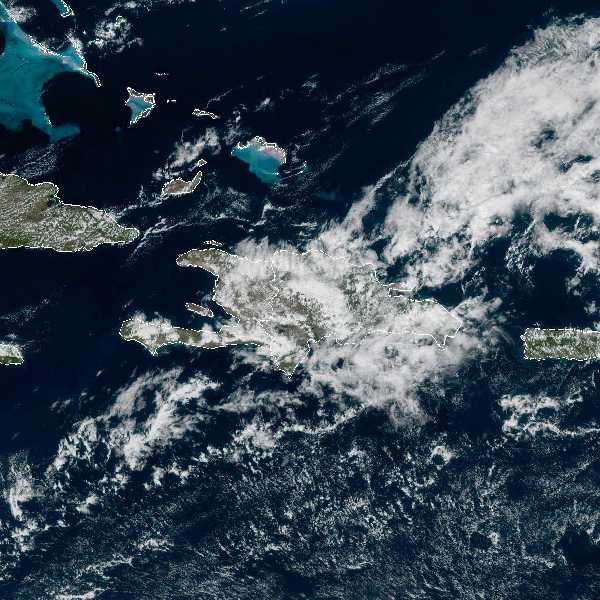 météo tropicale : Image satellite .