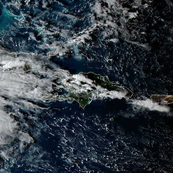 météo tropicale : Image satellite .