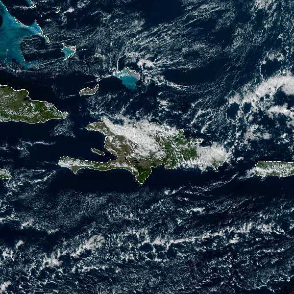 météo tropicale : Image satellite .