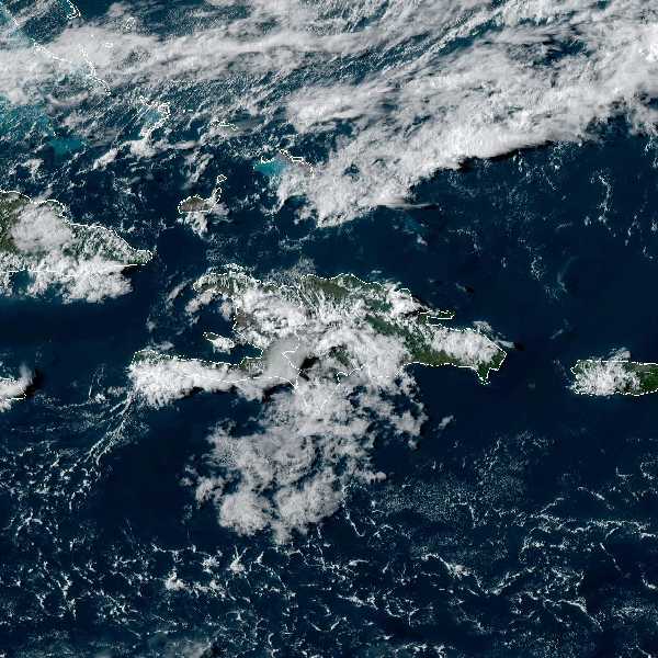 météo tropicale : Image satellite .