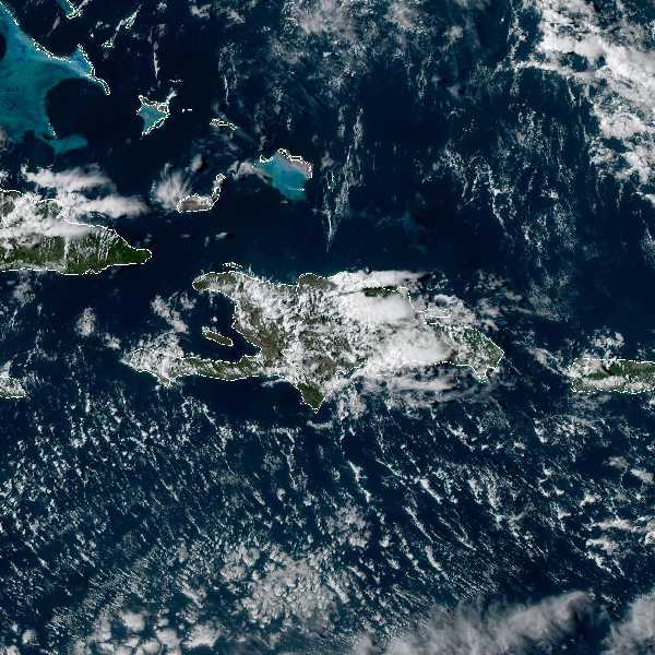 météo tropicale : Image satellite .