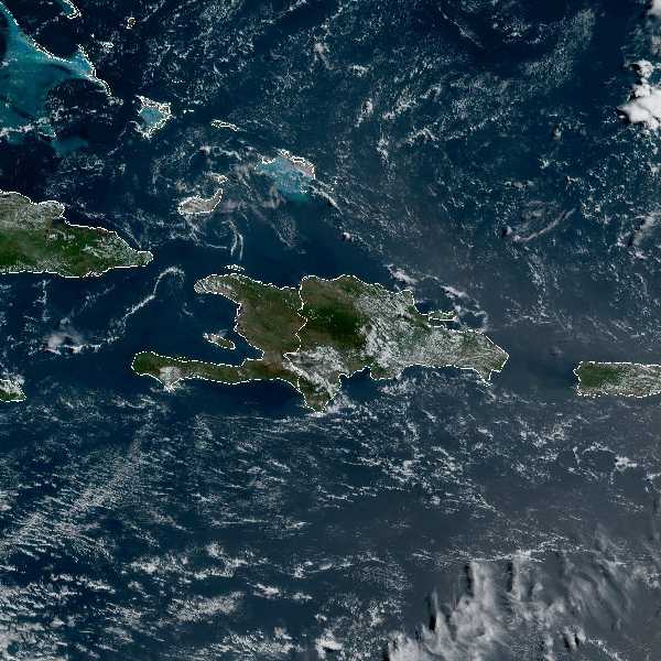 météo tropicale : Image satellite .