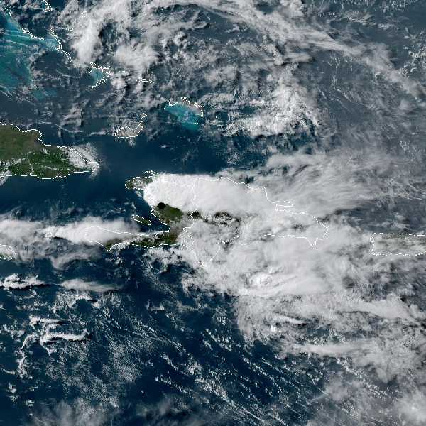 météo tropicale : Image satellite .
