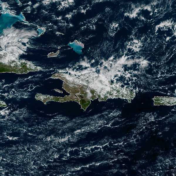 météo tropicale : Image satellite .