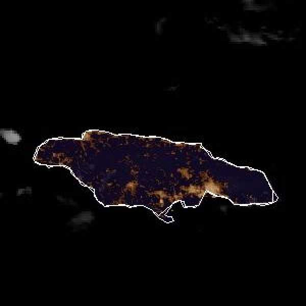 météo tropicale : Image satellite .