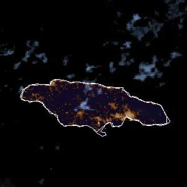 météo tropicale : Image satellite .