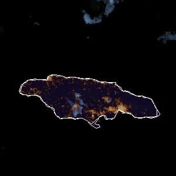 météo tropicale : Image satellite .