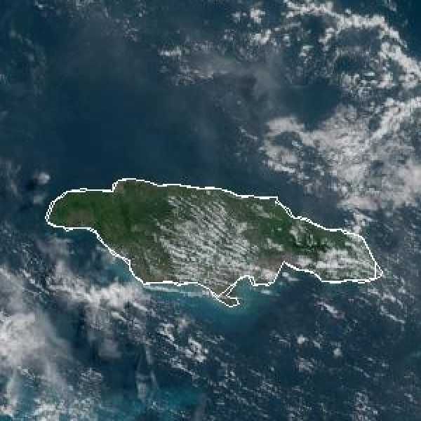 météo tropicale : Image satellite .