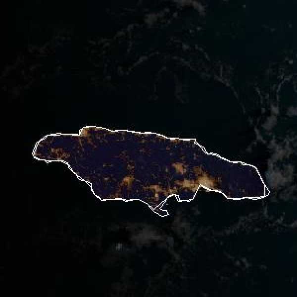 météo tropicale : Image satellite .
