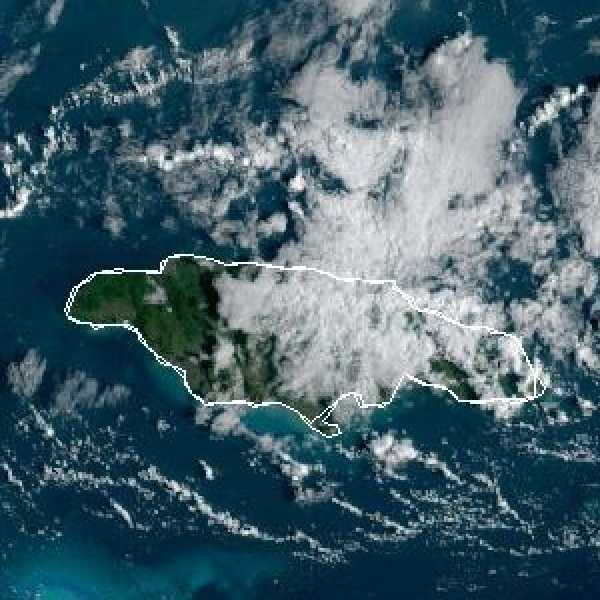 météo tropicale : Image satellite .