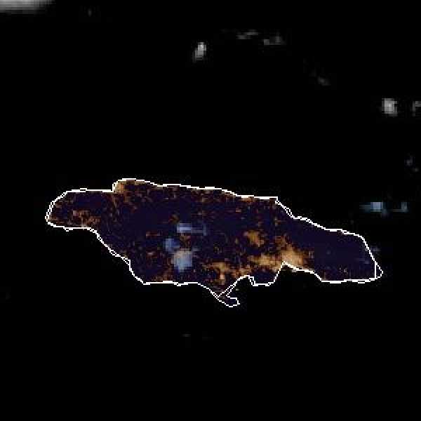 météo tropicale : Image satellite .