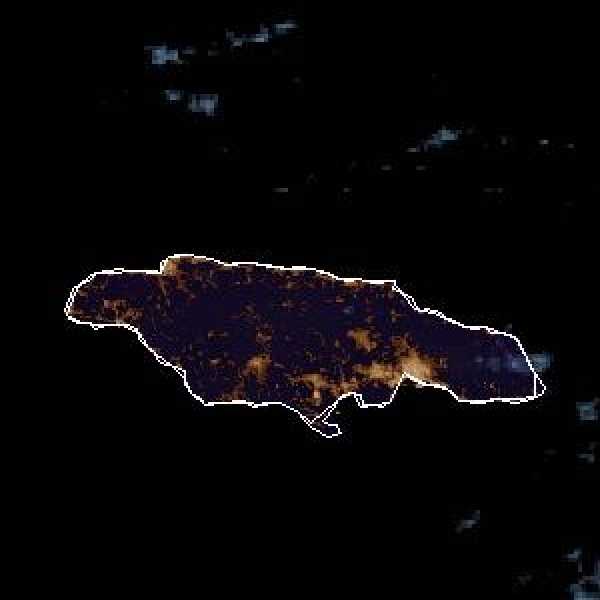 météo tropicale : Image satellite .