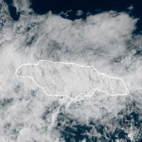 météo tropicale : Image satellite .