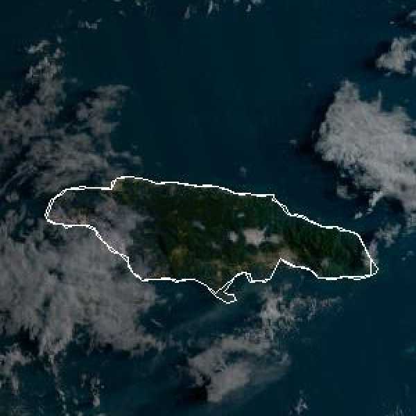 météo tropicale : Image satellite .
