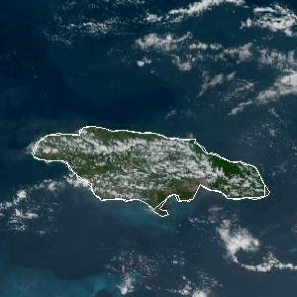 météo tropicale : Image satellite .