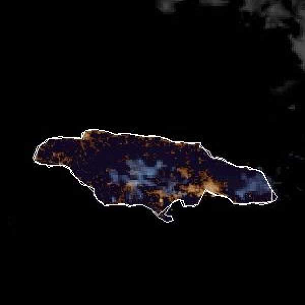 météo tropicale : Image satellite .