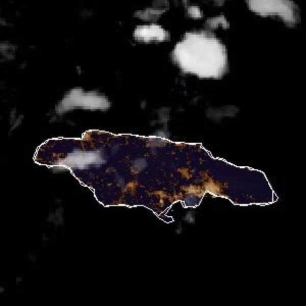 météo tropicale : Image satellite .