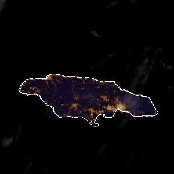 météo tropicale : Image satellite .