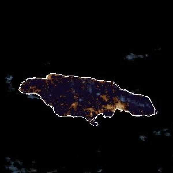 météo tropicale : Image satellite .