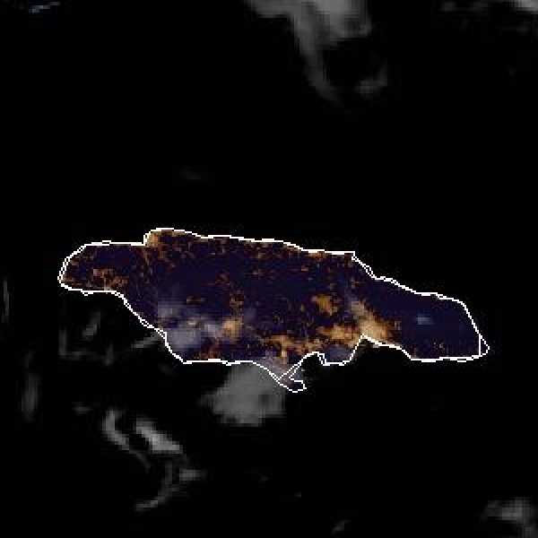météo tropicale : Image satellite .