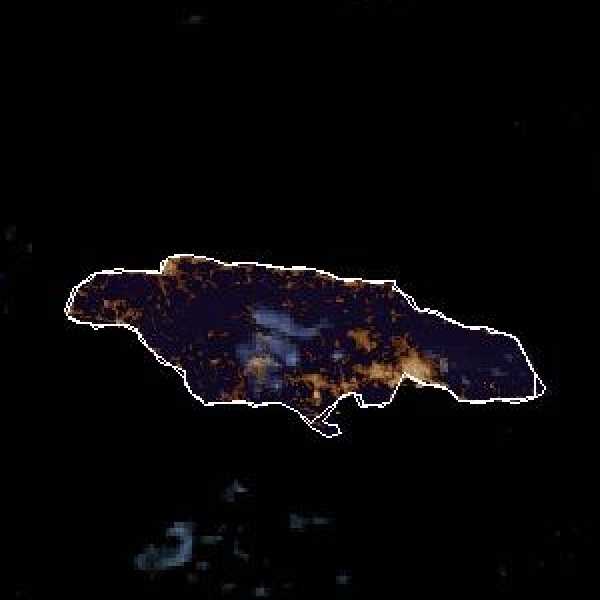 météo tropicale : Image satellite .
