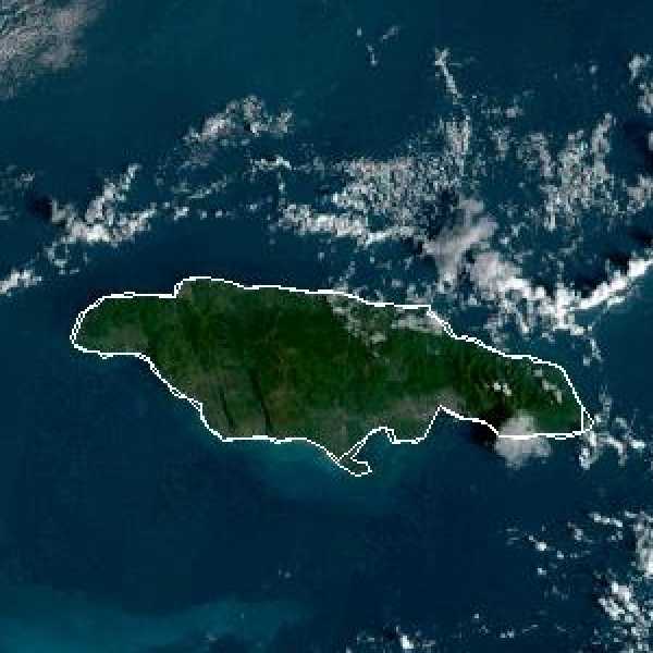 météo tropicale : Image satellite .