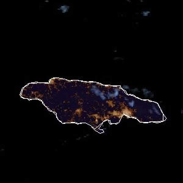 météo tropicale : Image satellite .