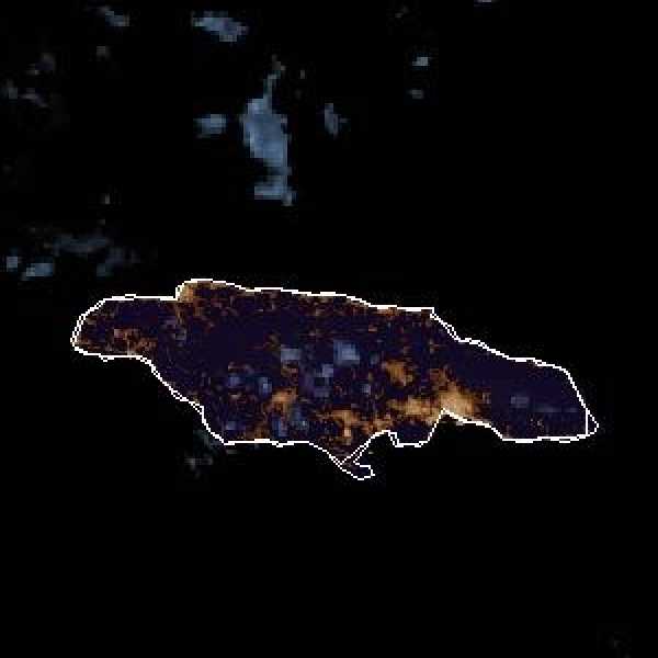 météo tropicale : Image satellite .