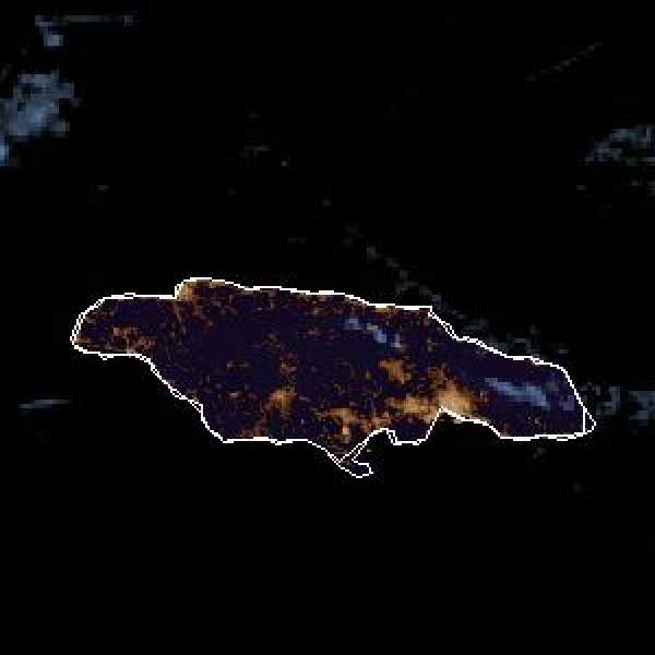 météo tropicale : Image satellite .