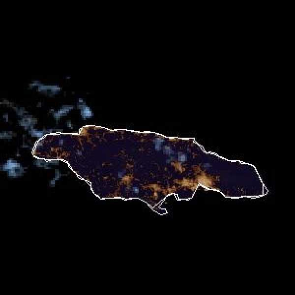 météo tropicale : Image satellite .