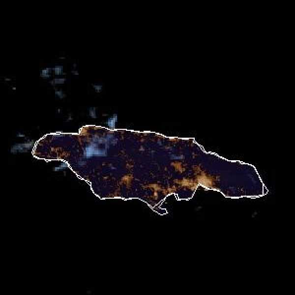 météo tropicale : Image satellite .