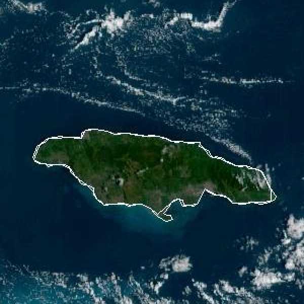 météo tropicale : Image satellite .