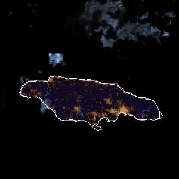 météo tropicale : Image satellite .